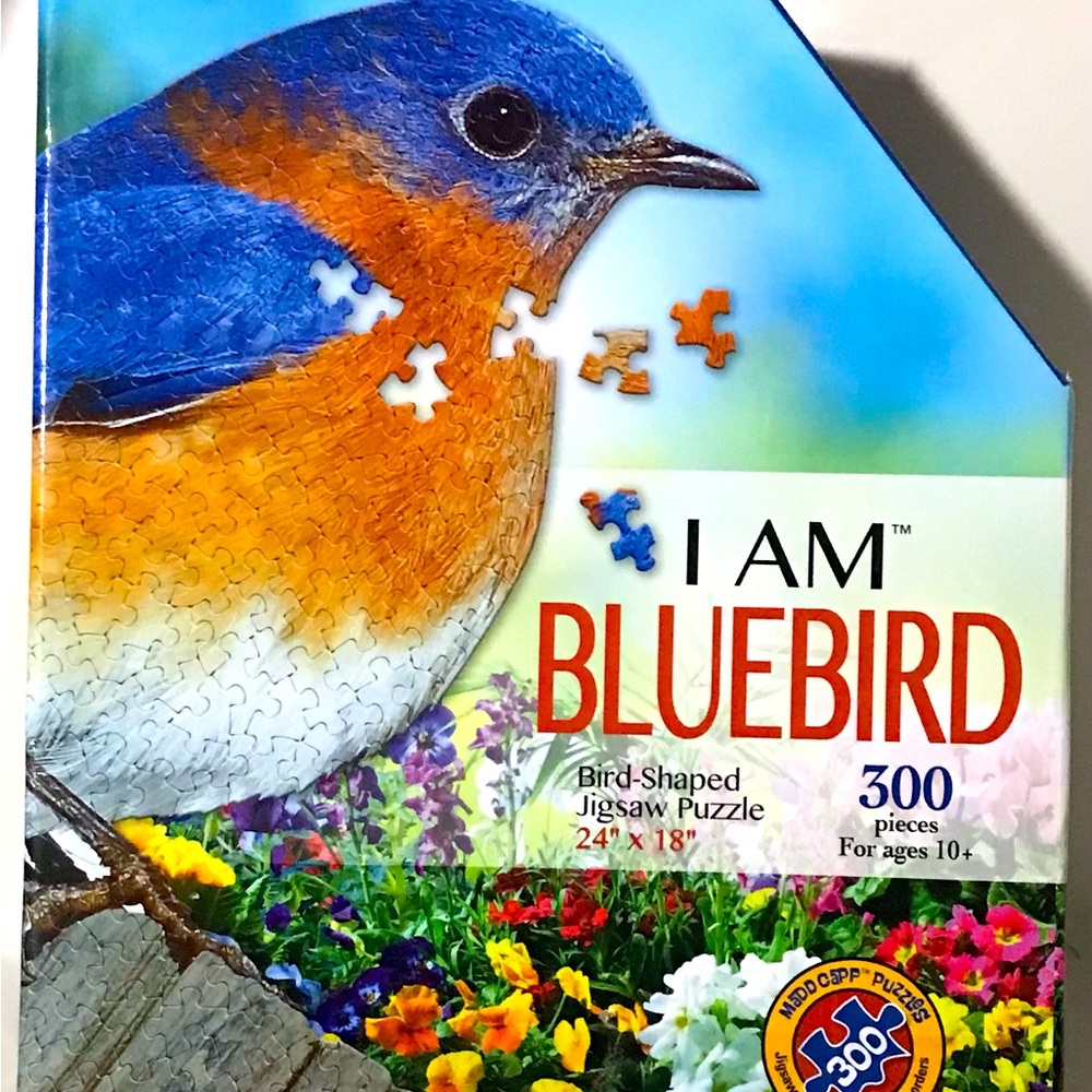 Jigsaw puzzle 300 pieces I am a bluebird. NEW